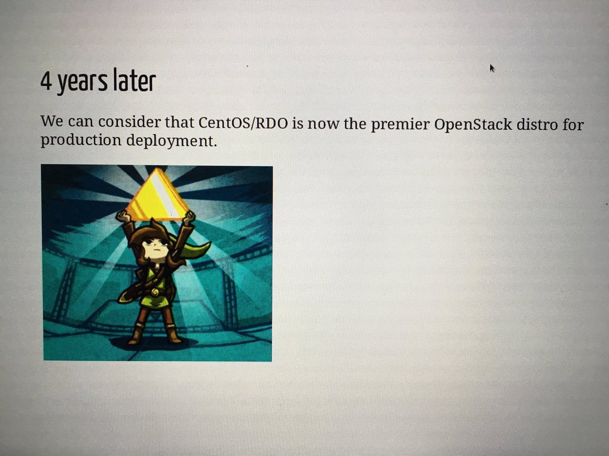 rainleander's tweet image. The graphic game is strong with #CentOSdojo