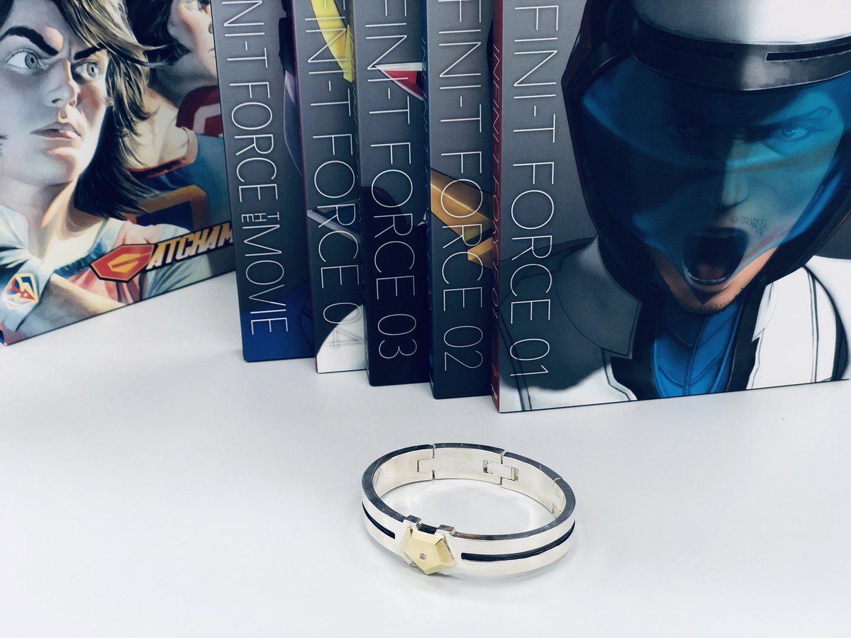 銀時さまより予約受付中のガッチャマンブレスレットのサンプルが届き