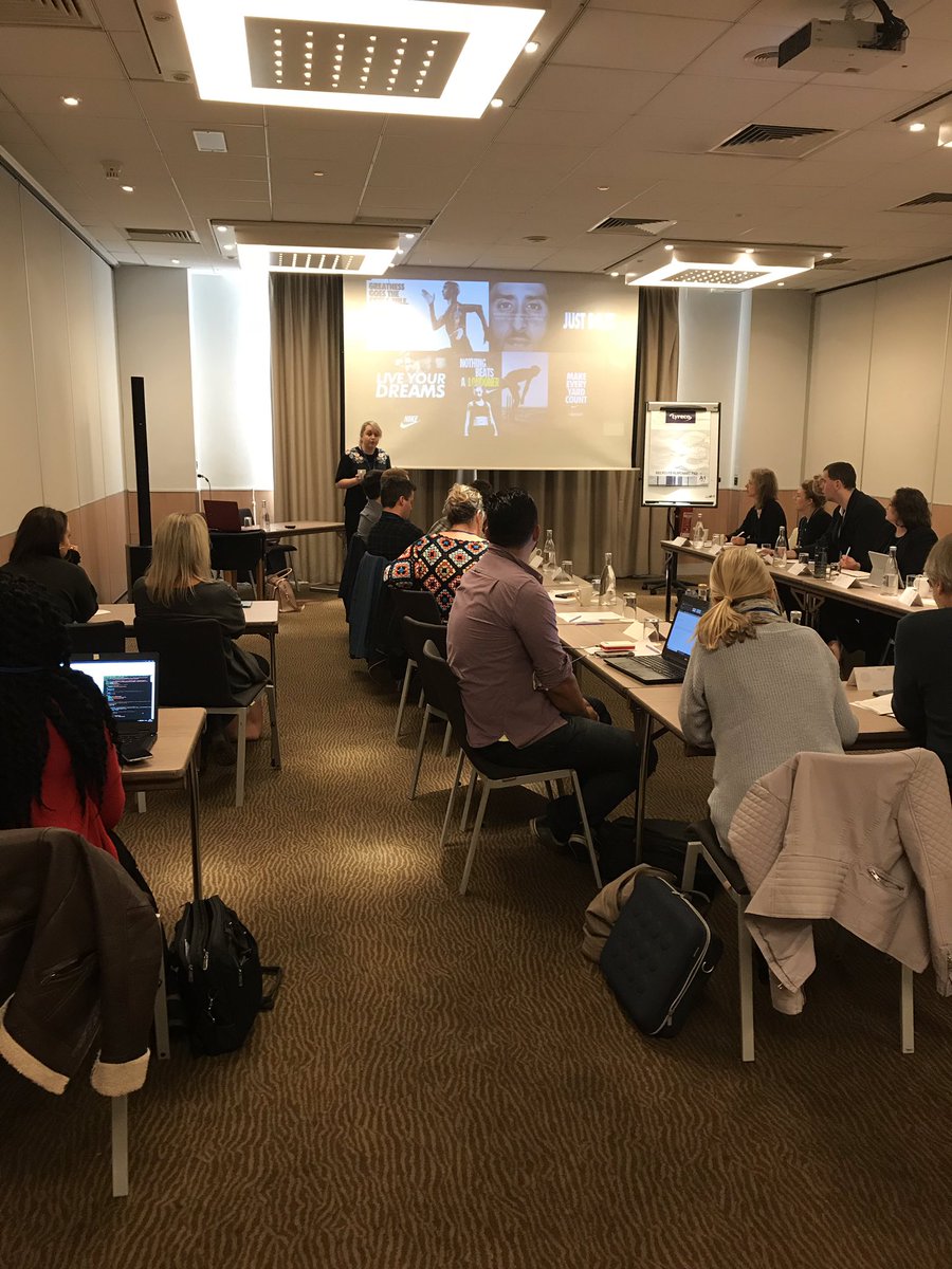 BriscoePR's tweet photo. We are back at #DMSSO this morning hearing all about using content to grow your #brand. #contentmarketing https://t.co/o0sUQ6qqyP