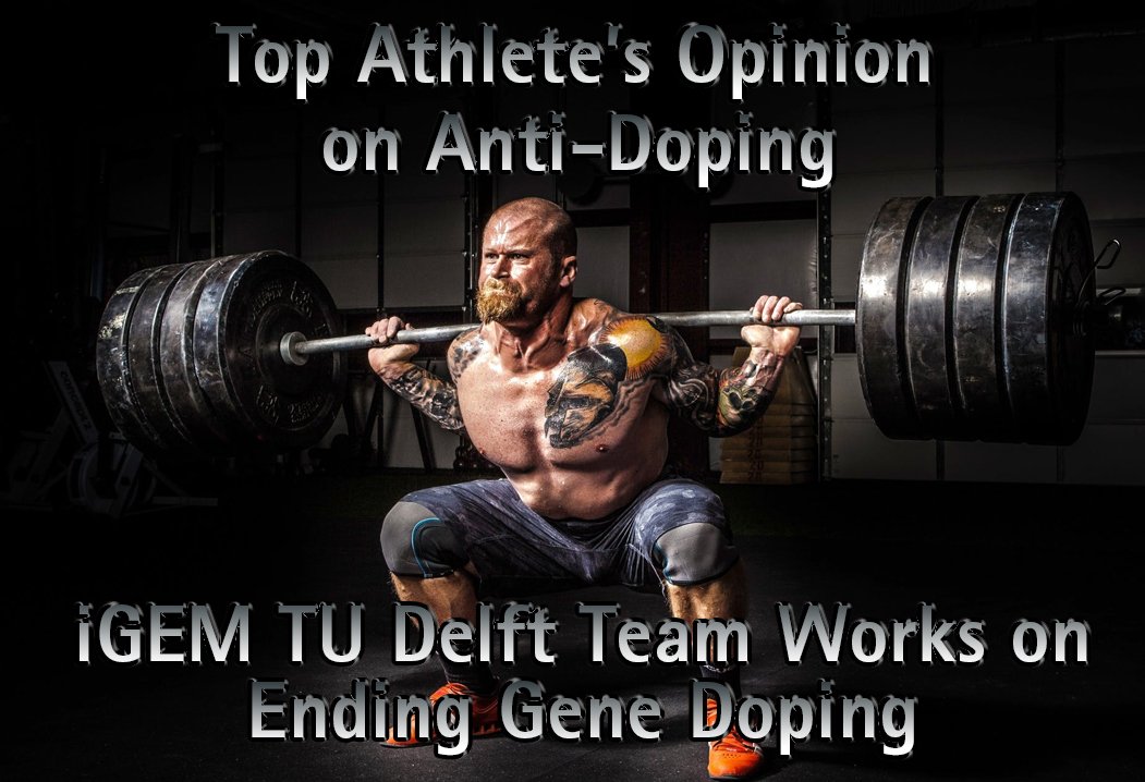 GenomicsEurope's tweet photo. #Doping is an ongoing problem in #sports. Top athletes perceive improved detection as the most important #antidoping method https://t.co/Hb8v4X83mu @TUDelft_iGEM develops #CRISPR based detection method for #genedoping. Read more https://t.co/u2VA0pklCN @wada_ama @FrontPsychol https://t.co/LjNM7YWKXv