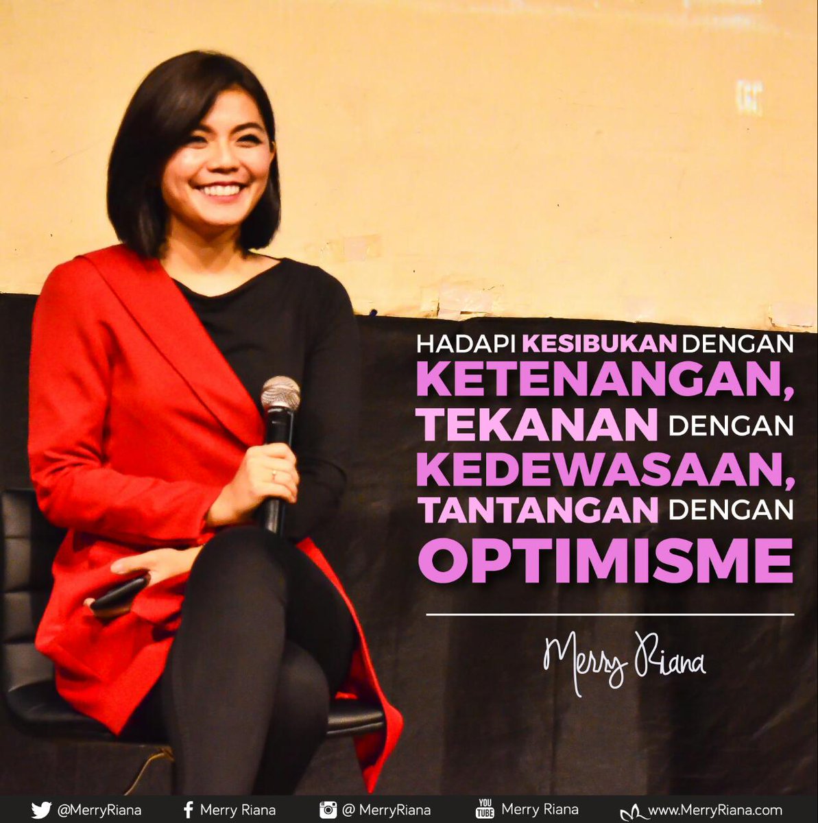 Merry Riana tweet media