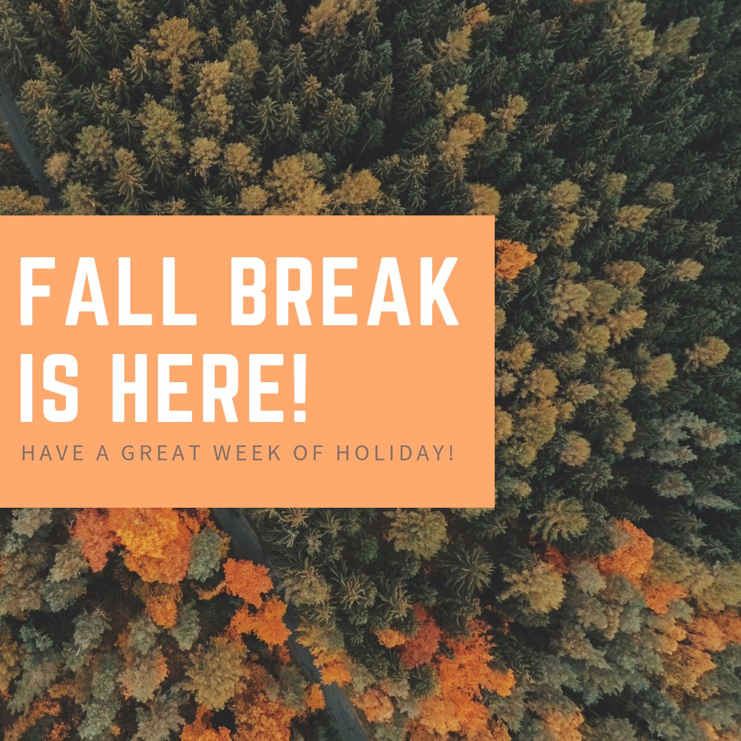 ICS_HOS's tweet photo. Have a great week of Fall Break Holiday! See you on 29 October https://t.co/AEiv3WeODl