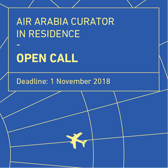 #SharjahArtFoundation in partnership with Air Arabia (<a href="/airarabiagroup/">Air Arabia</a>) invites curators to apply to the second edition of the Air Arabia Curator in Residence open call (deadline 1 November 2018). For more information visit sharjahart.org