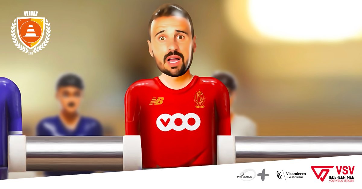 Standard_RSCL's tweet photo. 🚦 De @ProLeague organiseert opnieuw De Grote Verkeerscup 🏆 Neem nu deel en laat Standard opklimmen in het klassement ➡️ https://t.co/zpYAerMv2L 🚘 #GVC18 #footballplus https://t.co/yh6MD2a1Kp
