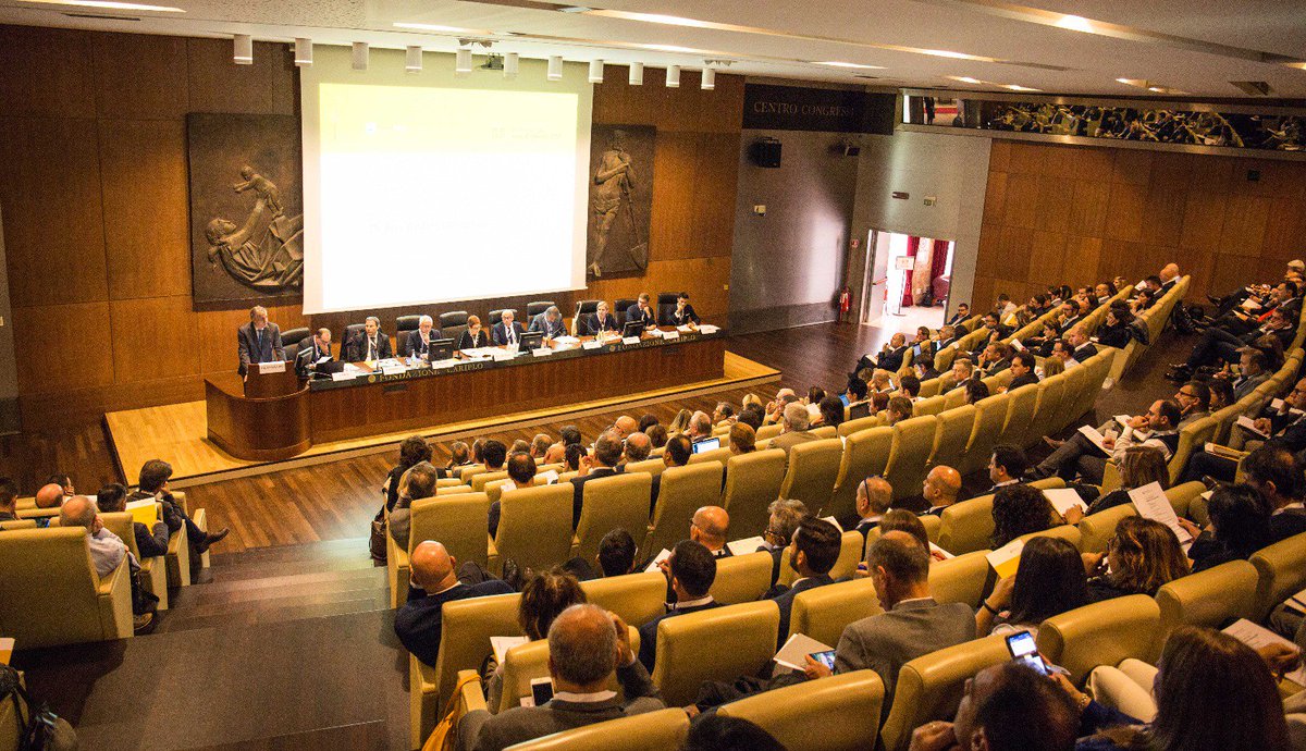 WarrantHub's tweet photo. "Stato dell'arte e prospettive: le novità della legge di bilancio 2019", al via il nostro convegno nell’ambito del “Piano Nazionale Industria 4.0”. Saluti di apertura del Dr. Pier Andrea Chevallard, Presidente Warrant Group – Gruppo Tecnoinvestimenti. #Industria40 #WarrantGroup https://t.co/5tJcOmx4rr