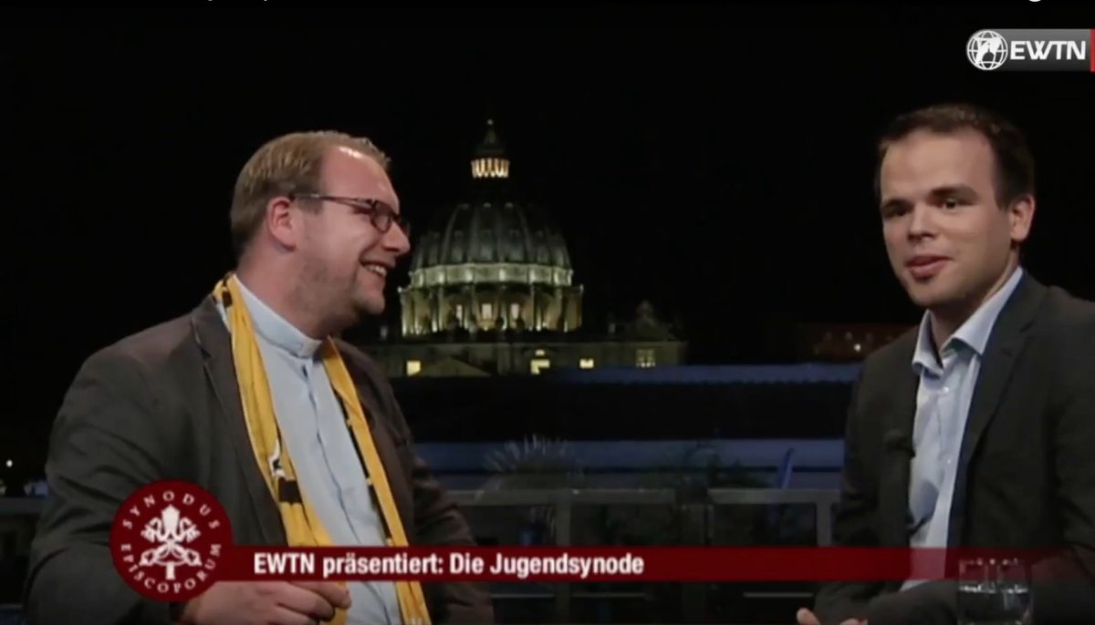 RudolfGehrig's tweet image. Es hat Spaß gemacht mit Tobias Schwaderlapp! Die komplette Sendung über die #Ministrantenwallfahrt und die #Jugendsynode gibt es jetzt hier auf YouTube:
youtube.com/watch?v=1tEI2x…

@MinisRom @Erzbistum_Koeln @ewtnDE