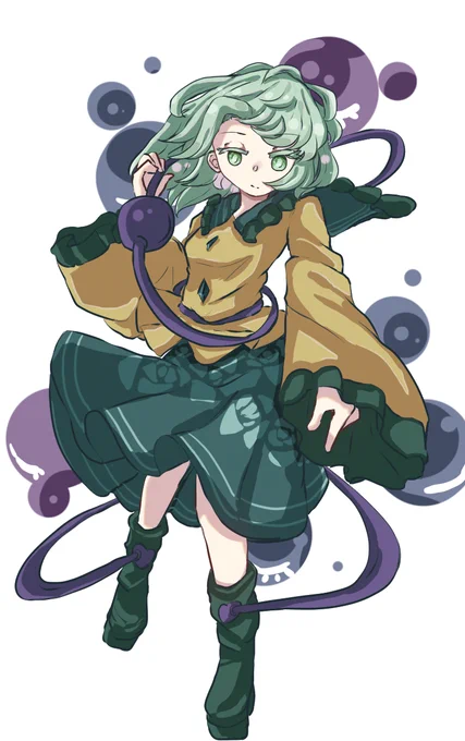 ちょっとかっこいい感じのこいしちゃん 