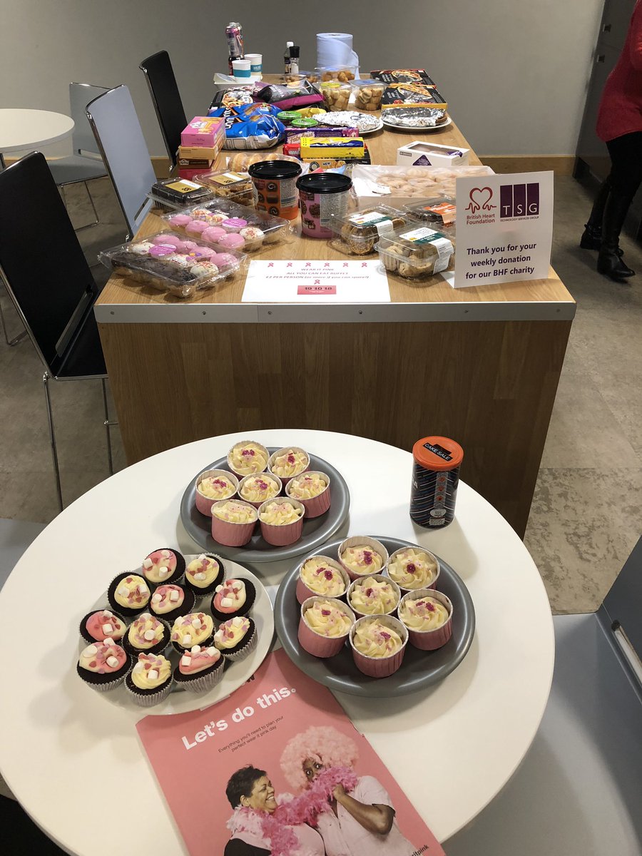 Katy_Bernstein's tweet photo. Raising money for #wearitpink today!Let’s make life-saving breast cancer research happen!!! #TeamTSG 💖 https://t.co/xCoqGSdbXw