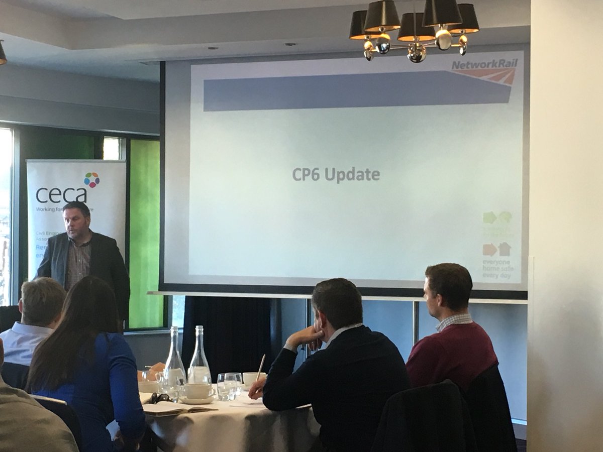 Kevin <a href="/NetworkRailWAL/">Wales & Borders // Cymru a'r Gororau</a> <a href="/ceca_wales/">CECA Wales 🏴󠁧󠁢󠁷󠁬󠁳󠁿</a> Rail Forum stressing importance of health, safety, wellbeing <a href="/MatesInMind/">Mates In Mind</a> in rail sector - and leading to the”main course” of CP6 future work opportunities 😀