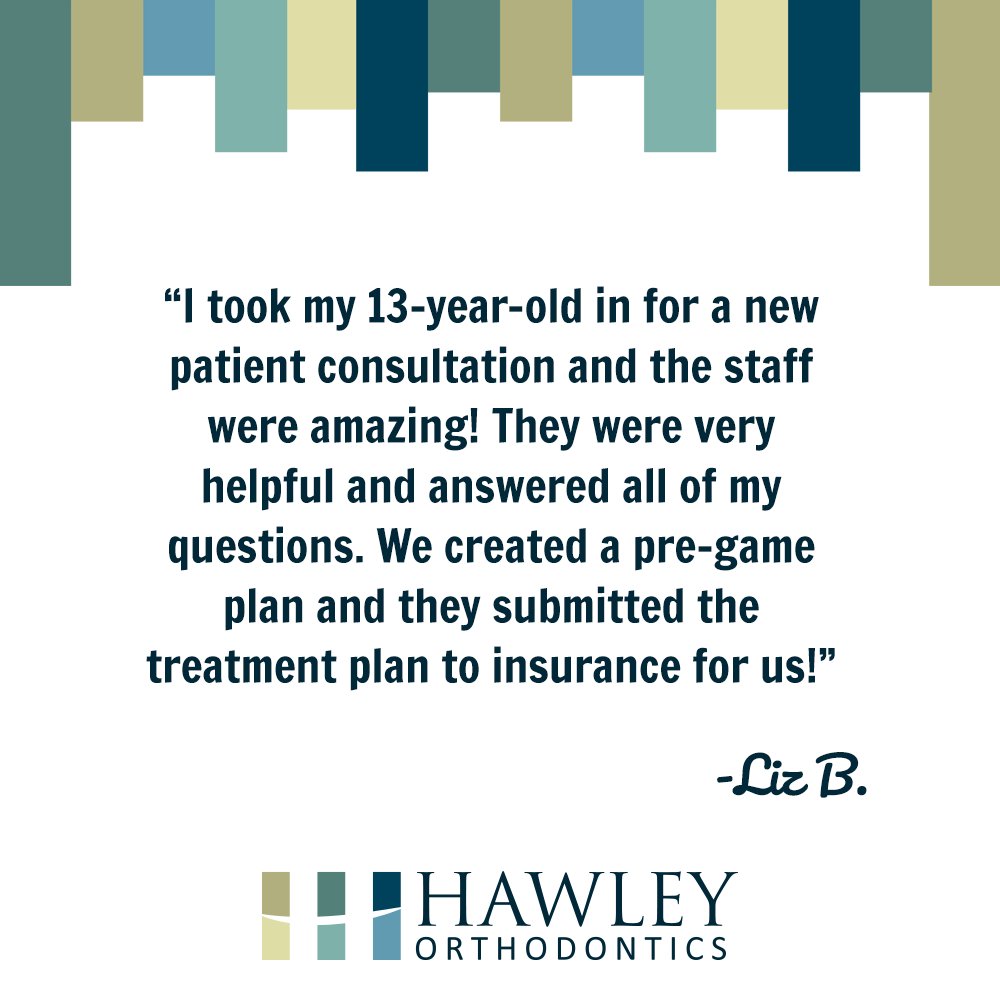 We are all about the pre-game plan! 
😀🙌 🏈 🙌😀
Thank you for the amazing review Liz! 
#HawleySmiles #HawleyOrthodontics