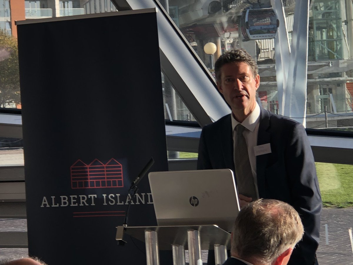 @NewhamPrincipal Paul Stephen speaking about the essential engineering training skills @newhamcollege and @QMUL can bring to the proposed @albertislandLDN development