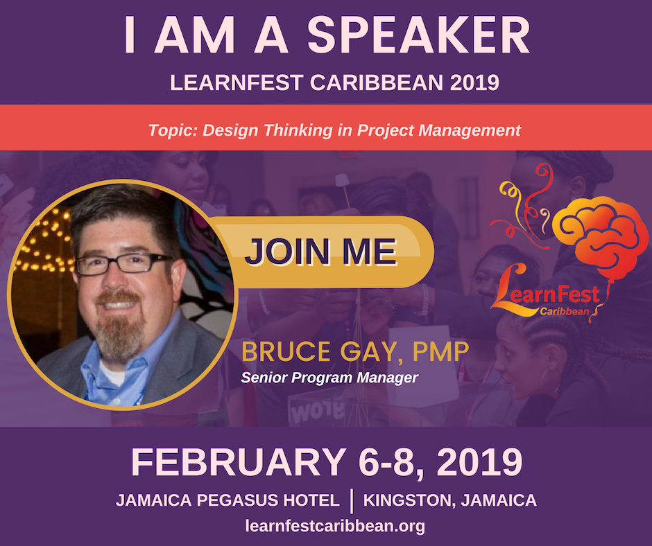 LearnfestCarib's tweet photo. Bruce Gay (@brucegay) will be at #LearnFestCarib 2019 to help you #LevelUp and #SetYourselfApart. https://t.co/p1JwgUxzDT