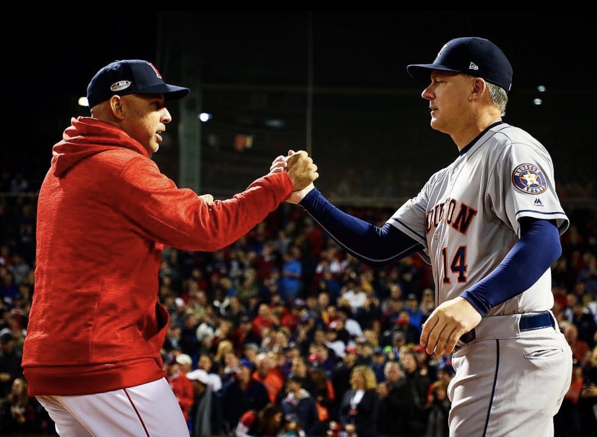 astros's tweet photo. Congratulations to the @RedSox on winning the Pennant! Best of luck the rest of the way. 🤝 https://t.co/A6REZocvrI