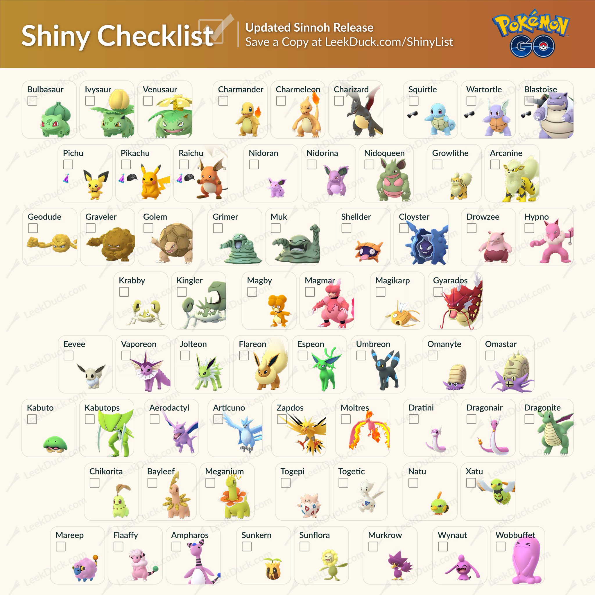Leek Duck - Shiny Bulbasaur Family found in the network