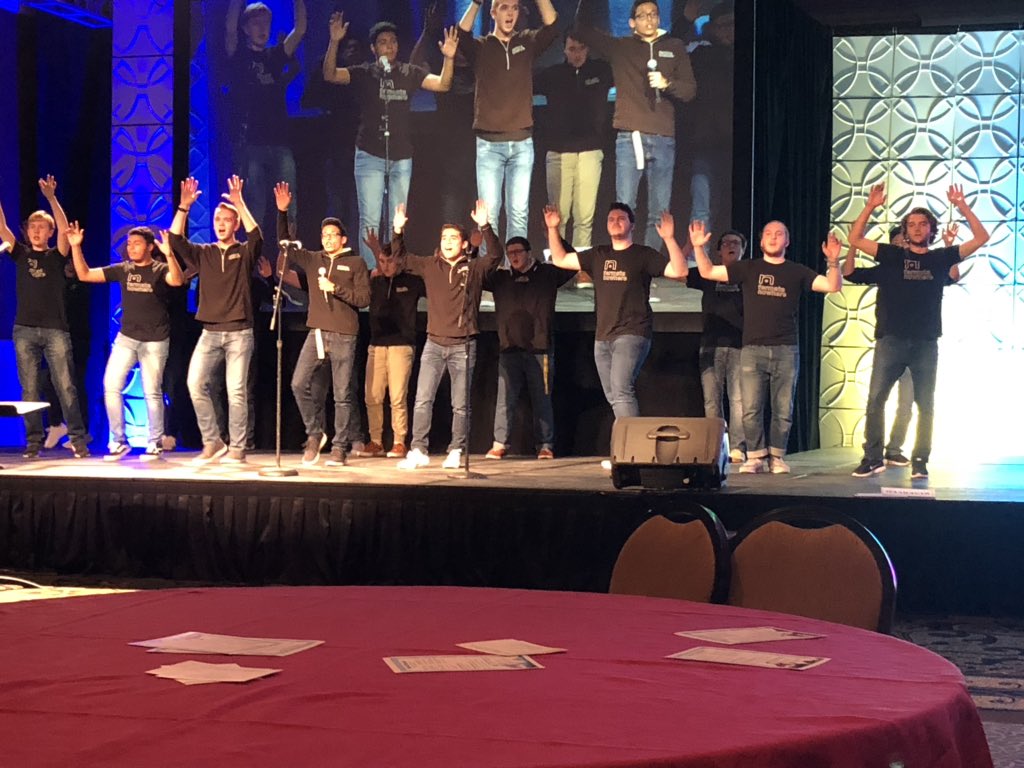 Tom_Gentzel's tweet photo. Great to be with so many friends and former PA colleagues at #PASLC2018. The student talent showcase was spectacular! @PSBA https://t.co/ZXZI8JREap