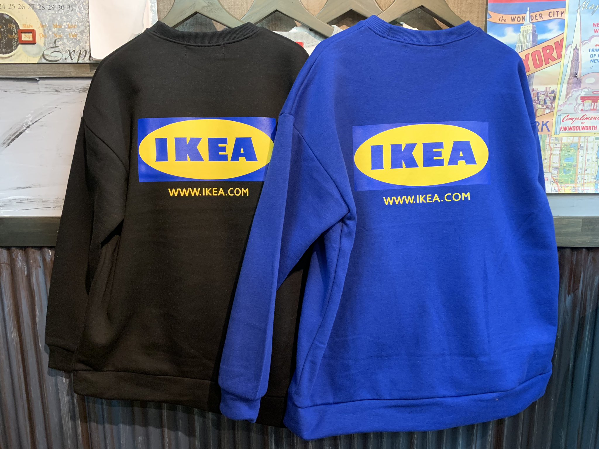 Heart Y Freight 新作が韓国から届きました 紹介していきます 大人気ikeaシリーズがトレーナーになって登場しました 裏起毛なのでこの時期にぴったりです 全4色です どの色も使いやすいお色になっています これだけ可愛いと何色を着るか迷っ
