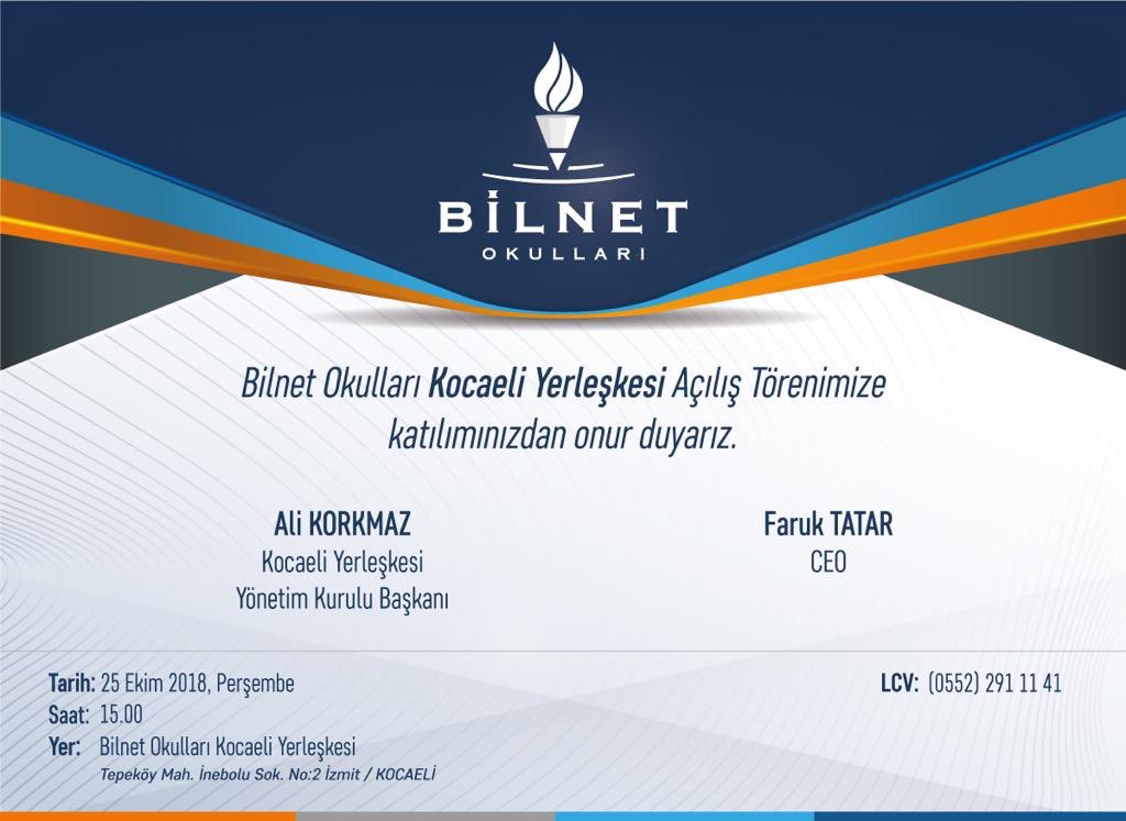 Yeni neslin öğrencisi,öğretmeni ve velisinin ihtiyacına göre muhteşem fiziki tasarımı olan Bilnet ailesinin gururlarından Kocaeli yerleşkeni açıyoruz 🇹🇷 BEKLERİZ ..Geleceğimize yatırım yapmaya devam ediyoruz #bilnet #kocaeli ⁦<a href="/bilnetkocaeli/">Bilnet Okulları - Kocaeli Kampüsü</a>⁩