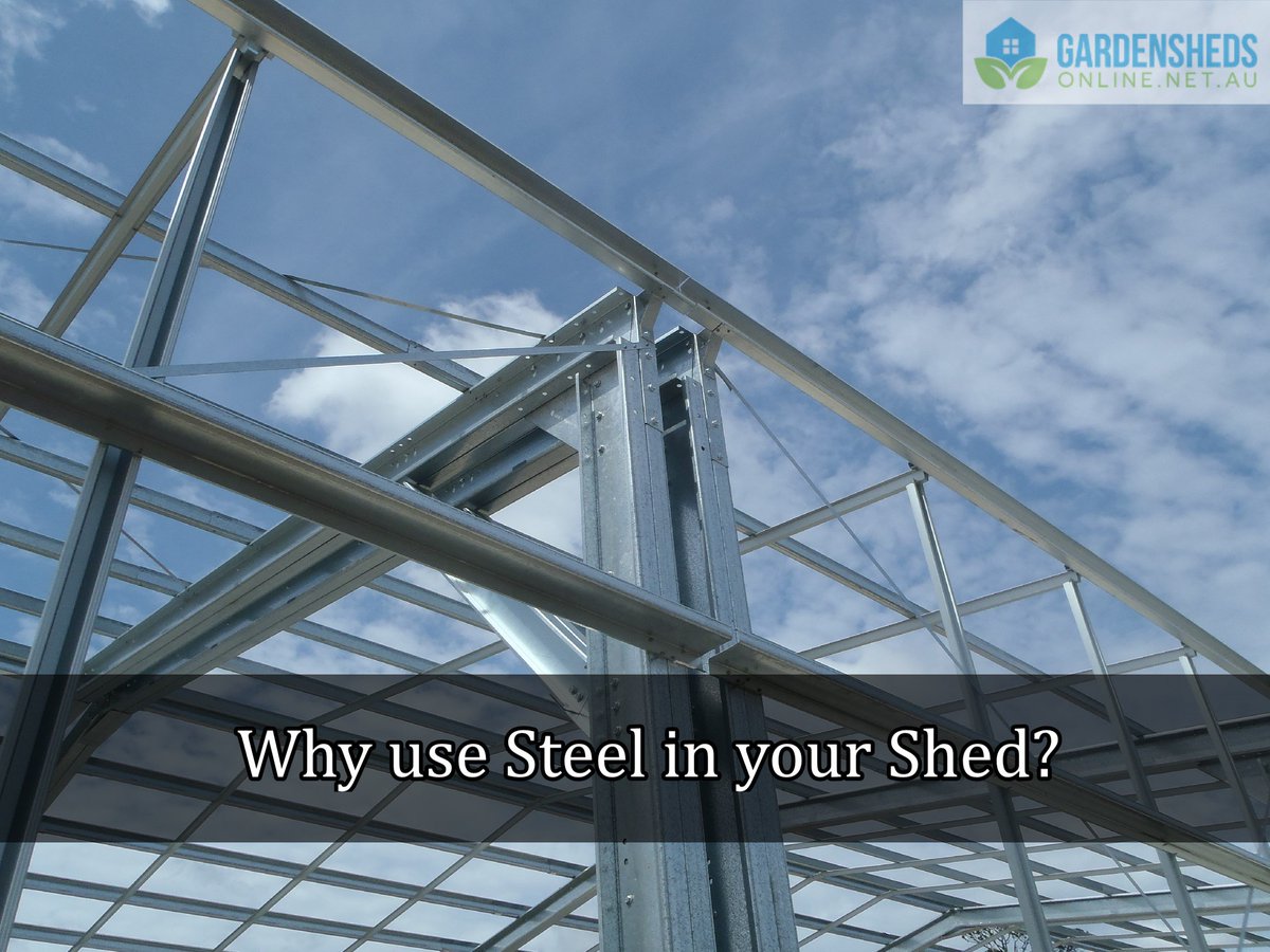 OnlineSheds's tweet photo. Many people opt for a shed made of wood. However, whilst this may be the most traditional material, it’s far from the most suitable material. 

Want to know why steel could be a better choice of material for you? 
Continue Reading - https://t.co/SABpNVBlgL https://t.co/cw82srkxPE