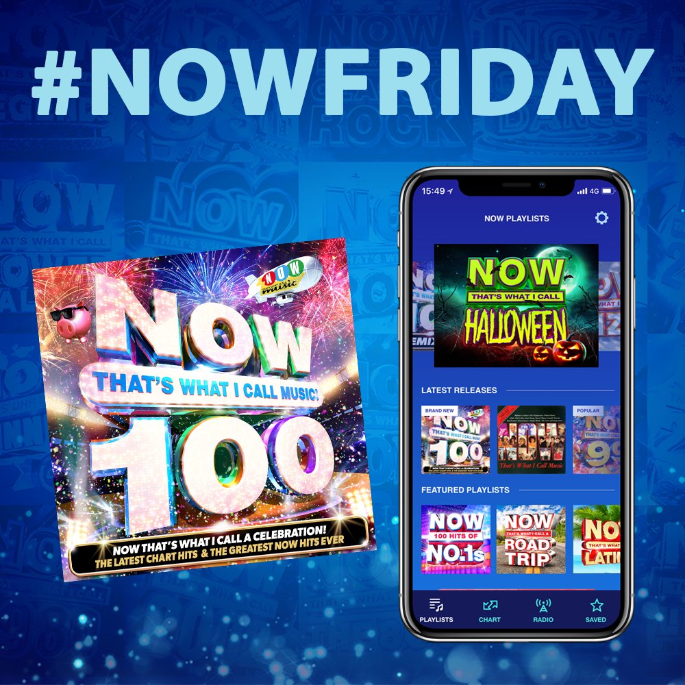 NOWMusic's tweet photo. It's #NOWFriday!
For your chance to win a copy of #NOW100 & 6 Months subscription to the #NOWMusicApp simply RT & Follow! #win #competition 🤑🎁
https://t.co/HPdOJ4JGs5 https://t.co/Rj1II0aM0b