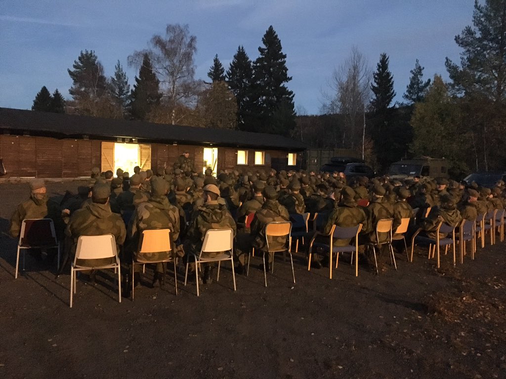 FossmannK's tweet photo. HV-02 er godt igang med høsttrening av flere områder.Grunnleggende soldatferdigheter og teambygging er prioritert. Upåklagelig driv og god stemning. https://t.co/6yn1ulB4na