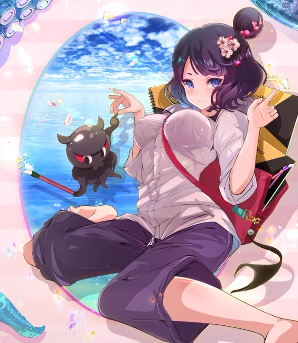 #FGO  北斎ちゃん!pixivで北斎ちゃんの着せ替えもやってます 