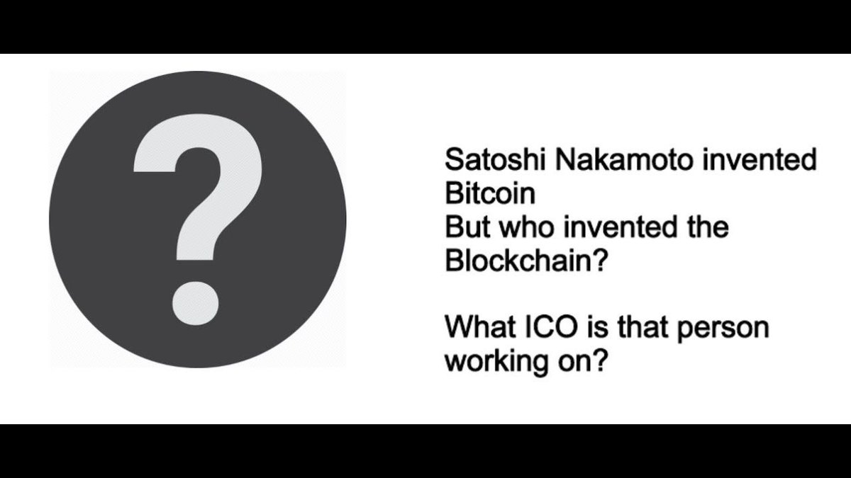 Auditchain's tweet image. The two inventors of #blockchain technology, Stuart Haber and Scott Stornetta give a historic interview with #Crypto Rich. Drs.Haber and Stornetta’s work in cryptographic timestamping are references 3, 4 and 5 in the original #Satoshi #Bitcoin paper:
youtube.com/watch?v=lS12cR…