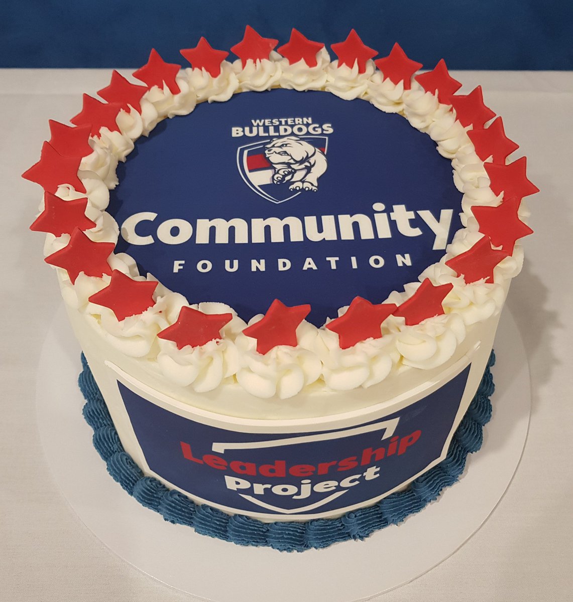 KashifBouns's tweet photo. Awesome work by the @WBFCFoundation crew in #Mildura marking our #LeadershipProject graduation for young people with a stunning cake! #futureleaders https://t.co/LqPeuhOJm0