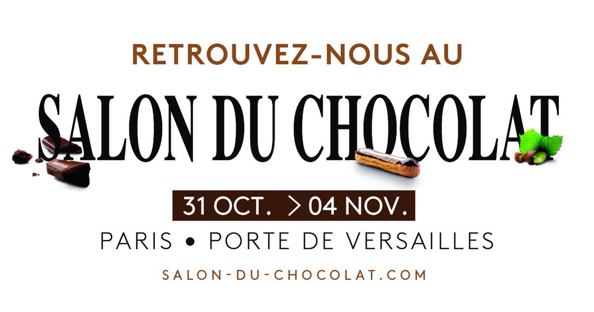 RENDEZ VOUS <a href="/salonchocolat/">Salon du Chocolat</a> de Paris le 30 octobre prochain !

Venez découvrir toutes nos nouveautés et notre Robe en chocolat créée avec le couturier lyonnais Nicolas Fafiotte.

#bernachon #salonduchocolat #chocolat