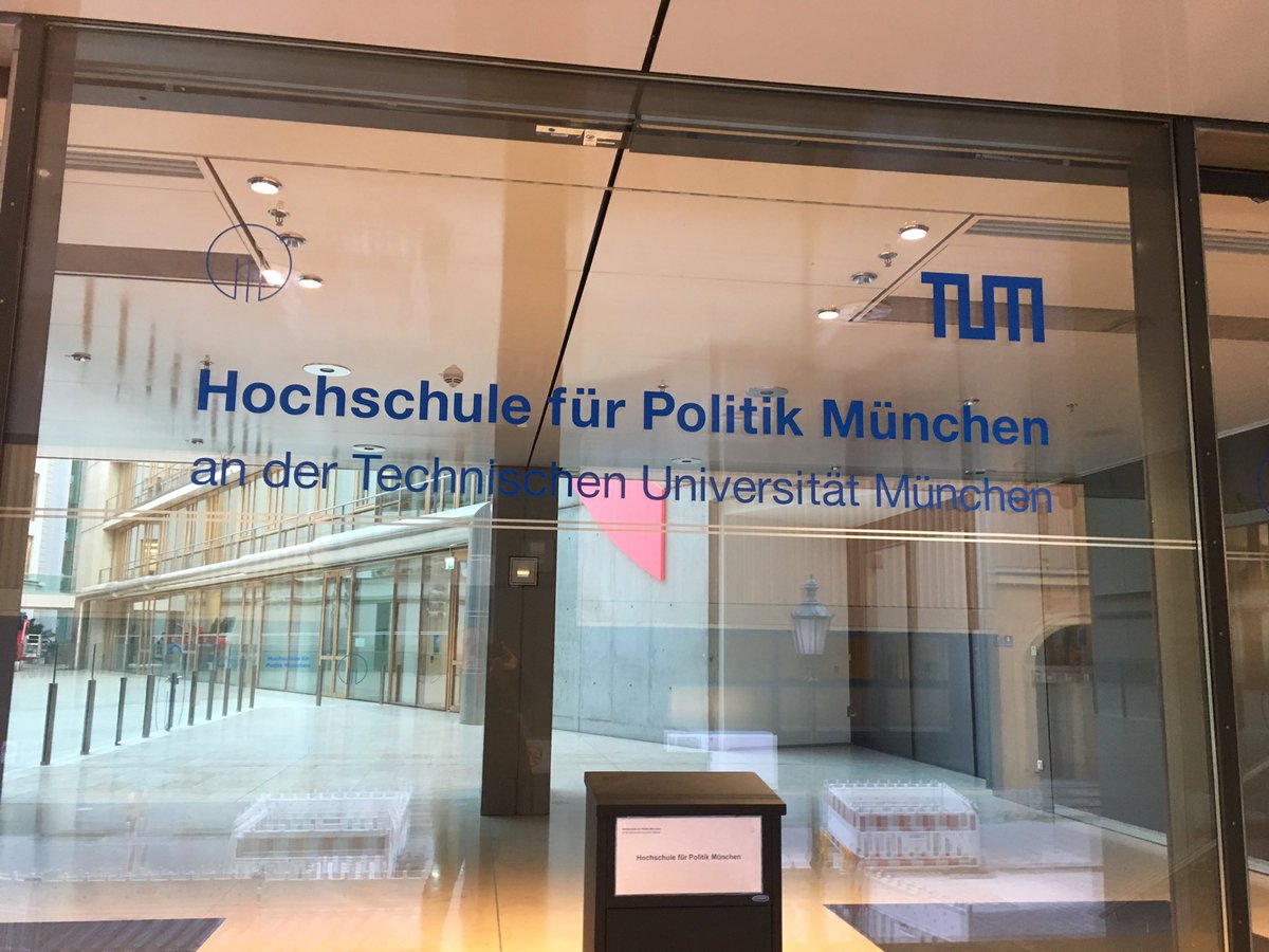 Noelle Eckley Selin Sur Twitter I M At Hfpmuenchen Where The Tum School Of Governance Has A Master S Program Much Like Tppmit Which I Direct Mitidss We Call Ours Mit Technology And