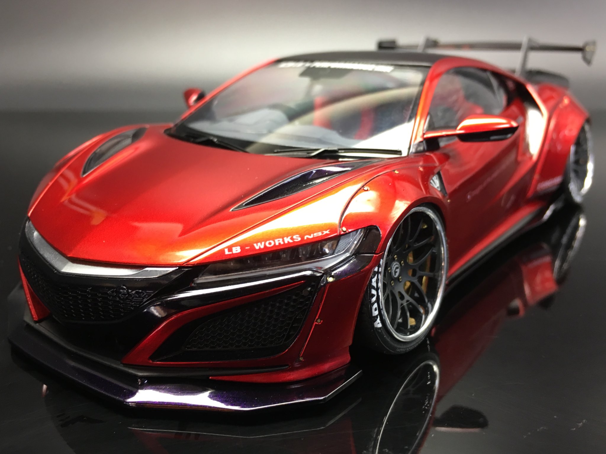 ラジコン ラジドリボディ タミヤNSX