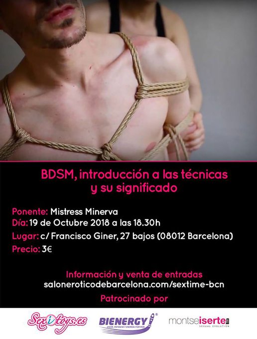 #PORNOBLOG #NOTICIAS #SexTimeBCN #BDSM, introducci&oacute;n a las t&eacute;cnicas y su significado... by @MINERVAMISTRESS<a href="/tag/pornoblog"class="tags">#PORNOBLOG</a><a href="/tag/noticias"class="tags">#NOTICIAS</a><a href="/tag/sextimebcn"class="tags">#SexTimeBCN</a><a href="/tag/bdsm"class="tags">#BDSM</a>