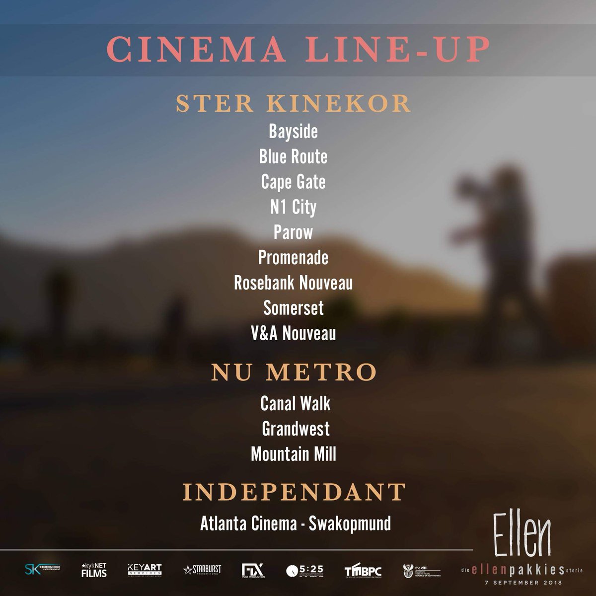 The weekend is here! If you haven't seen Ellen, #TheEllenPakkiesStory yet, this is your chance! 

Make your way to these participating cinemas this weekend and #SupportLocal, support #EllenPakkies.