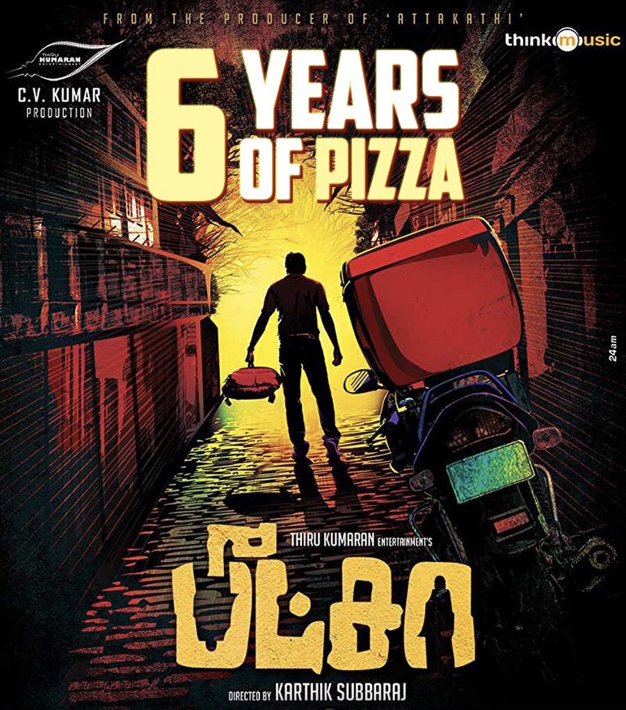 Nettv4uTamil's tweet photo. #6YearsofPizza - A Film that marked a new era of Filmmaking in Tamil Cinema .
@karthiksubbaraj @VijaySethuOffl @Remya_Nambeesan @Music_Santhosh @icvkumar @ThirukumaranEnt @gopiamar @leojohnpaultw https://t.co/HLod1GPzTs