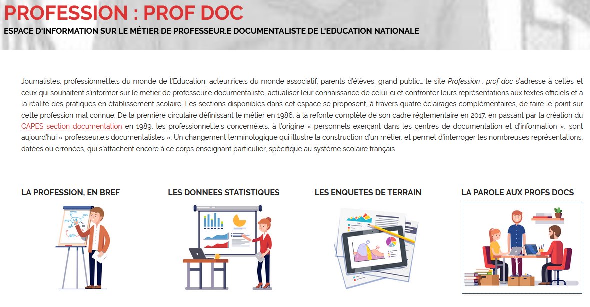 OnisepNA's tweet photo. Envie d'en savoir plus sur le #métier de #professeur #documentaliste ? Consultez le nouveau site > https://t.co/yVRe66Q2Ak @APDEN_Fede #documentation #EMI #profdoc #CAPESDocumentation https://t.co/D95gS5Xh5i