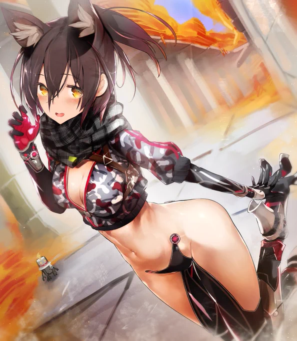 ロボ子さん
ポニテケモミミマフラーが好き
#ロボ子Art 