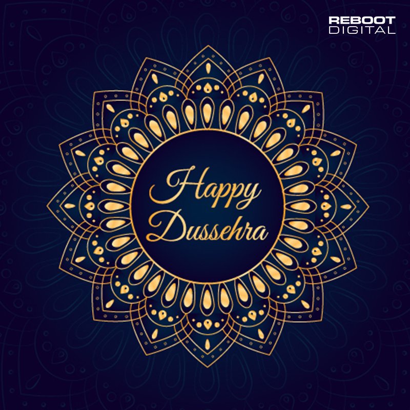 RebootDigital's tweet photo. It's time to celebrate the victory of the good over the evil. Let's continue with the same spirit. #HappyDusshera !
#RebootDigital https://t.co/eryZ5H9GuJ