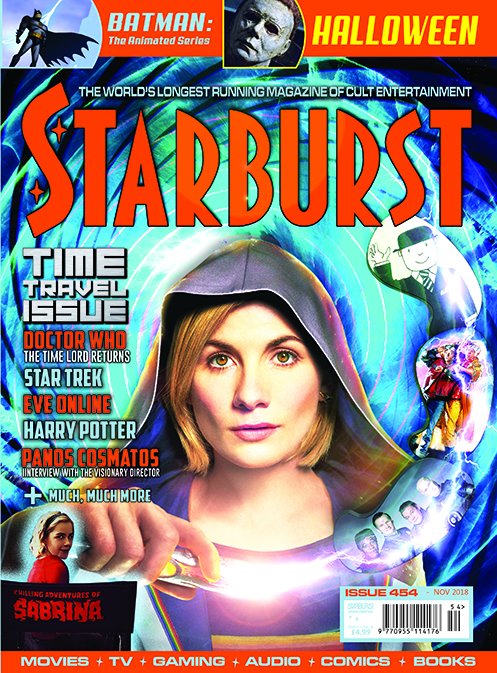 STARBURST_MAG's tweet photo. The latest issue of STARBURST is on sale now and it's the Time Travel Issue! We countdown the Top 50 temporal trippers and so much more! Available in all good newsagents or directly from us (with free postage in the UK!) https://t.co/kbL4A93pWD https://t.co/CeINqe9PWD