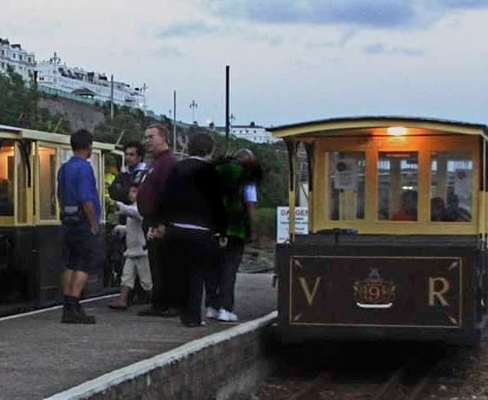 This Sunday 21st is the last of the Association's early evening runs when we take over the railway from 3pm to 5.30pm. All fares taken go to help restore the railway. Drop by and enjoy a seafront ride. #Brighton #railway #volkselectric