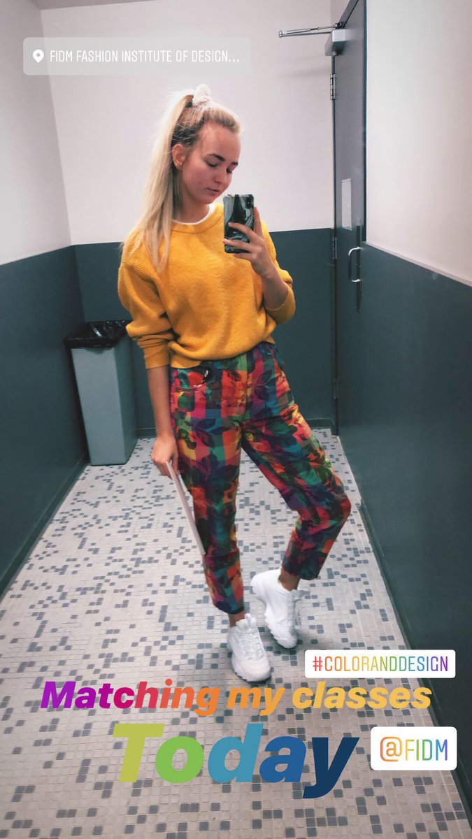 ellehcimbiernat's tweet image. #FIDMLife @fidm