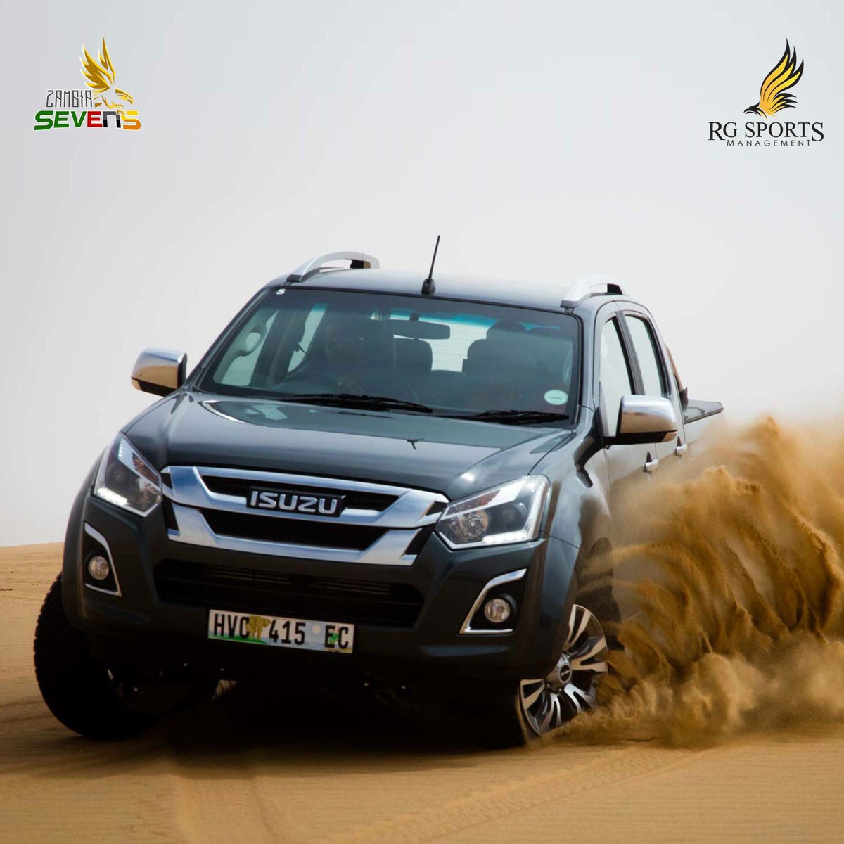 ZambiaSevens's tweet photo. Thank you to Action Auto for helping make all this possible! #Zambia7s #Isuzu #ActionAuto https://t.co/14i3S42IBq