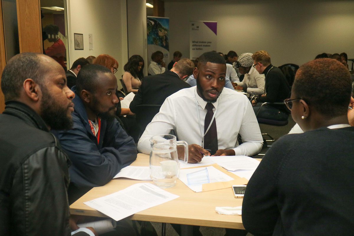 AFBE_UK's tweet photo. Thanks to @MottMacDonald for hosting a fantastic #Transition workshop enabling #BME university students #transition into the world of work in #engineering with support from @MottMacDonald &amp; @WSP_UK staff @RChapmanHarris #EngDiversity #bepartofsomethinggreat #BlackHistoryMonth https://t.co/MEAnMiwuQ1