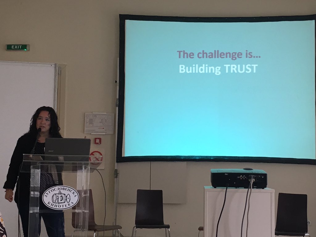 Last day of #ClimatEU18 ..
We kick off with @S2S4E presentation with a storytelling about #climateservices: “the challenge in climate services community is building trust with the users.”