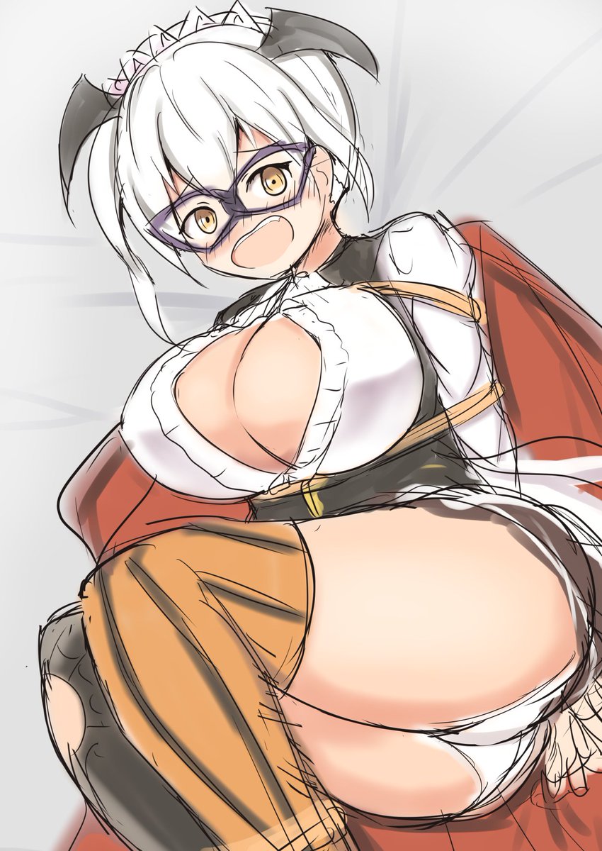 とりあえずざっくりラフだけ
ナイトシェードが(盗んだ)お菓子を(返して)くれないので、いたずらをする 