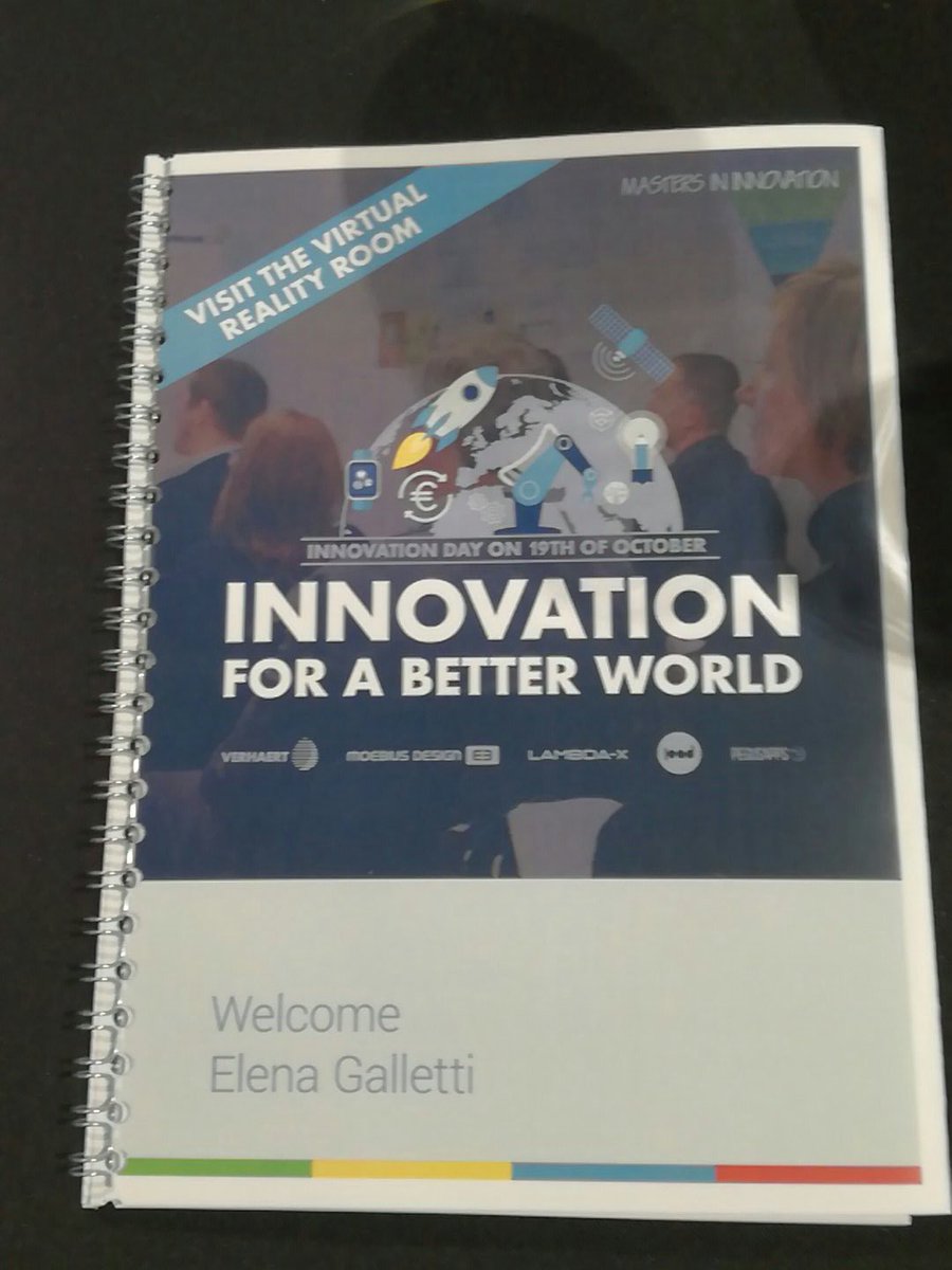 Today we are at <a href="/verhaertmii/">Verhaert</a> for #innovationDay2018 .  inspirations on innovation topics! <a href="/ElenaGalletti1/">Elena Galletti</a> #innovation #AI #MachineLearning #collectiveintelligence