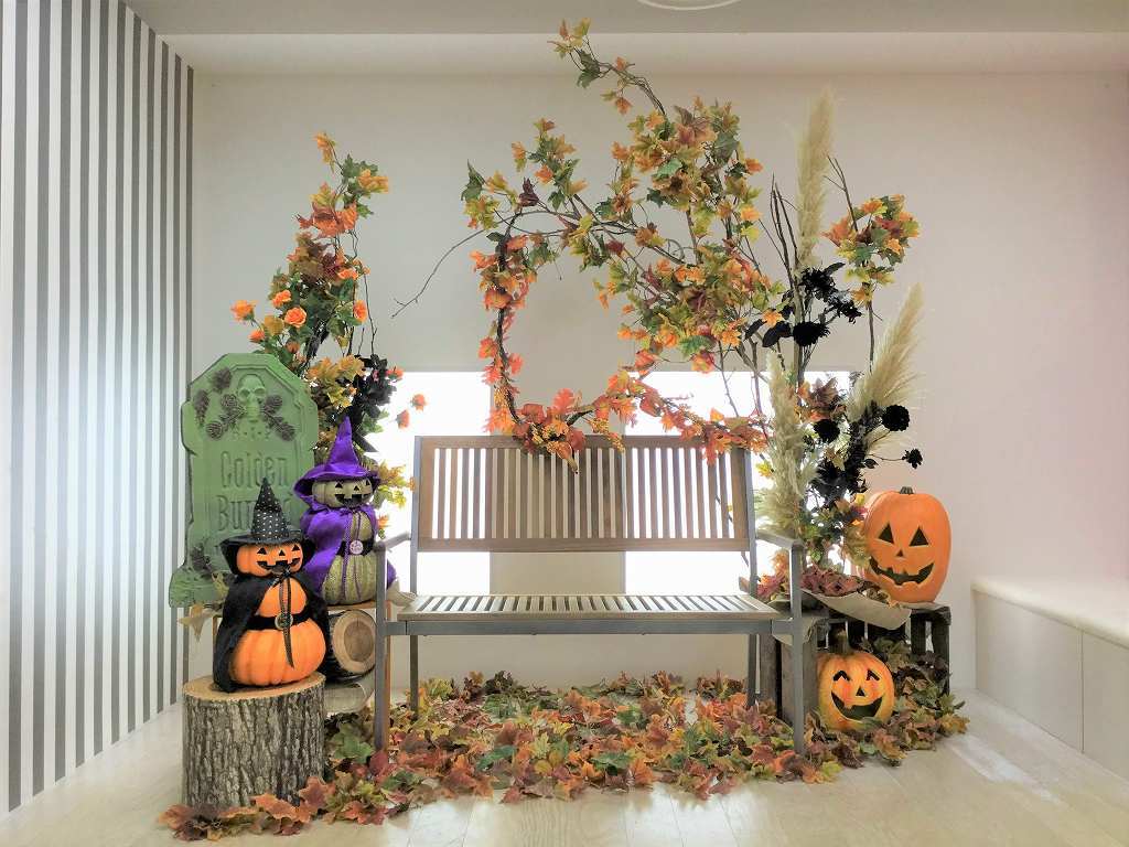 造花のレンタル ホット アール Twitterissa 六本木 写真スタジオ ホリーホックさま ハロウィン ディスプレイ 花のある暮らし 花のある生活 花好きな人と繋がりたい 造花 フラワーデザイン フラワーアレンジ フラワーアレンジメント ウィンドウディスプレイ