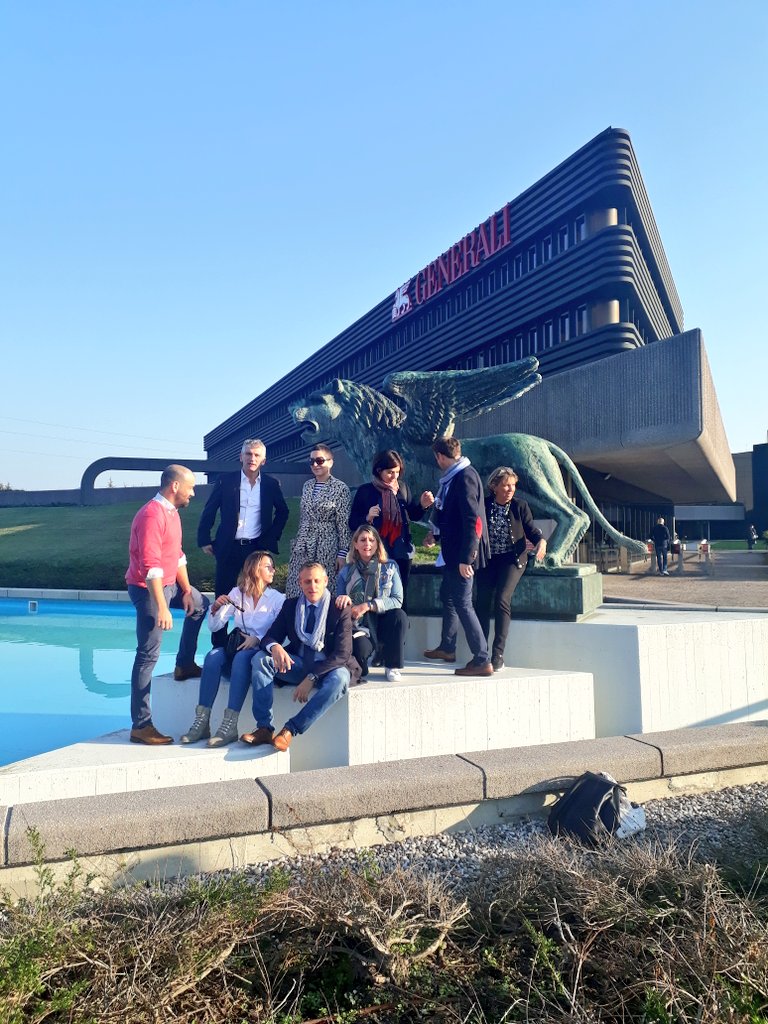 emilieperruchot's tweet photo. 📌Aujourd'hui visite de l' #InnovationPark de @GENERALI
avec nos #connectedagents @PaoliCGPI @Generali64 et @JParentePaoli 🦁
#LXGenerali
#innovations
#digital https://t.co/sE6dbfA0nq