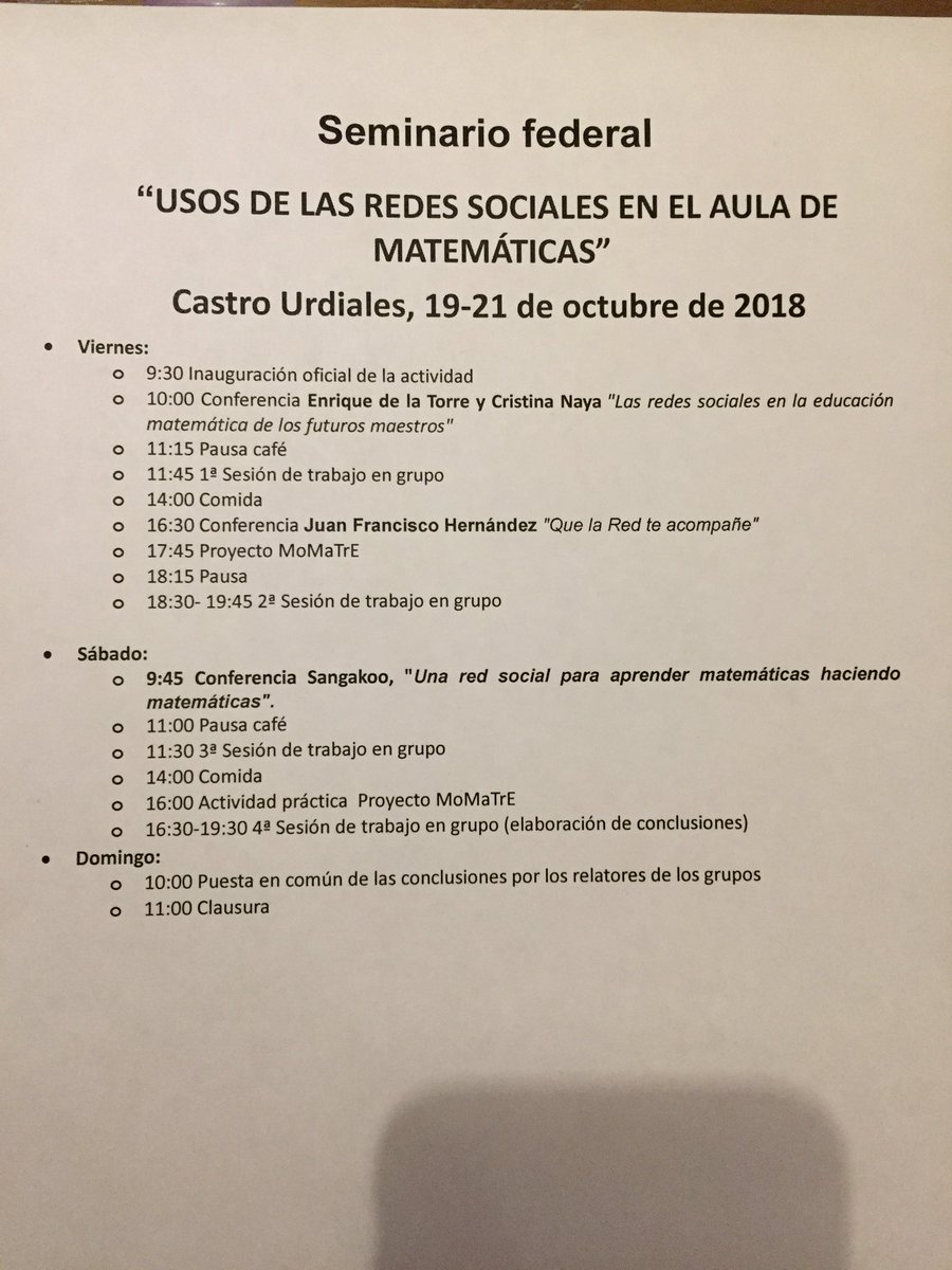 Anuska72's tweet image. Comenzamos #MatematicasRRSS en Castro Urdiales