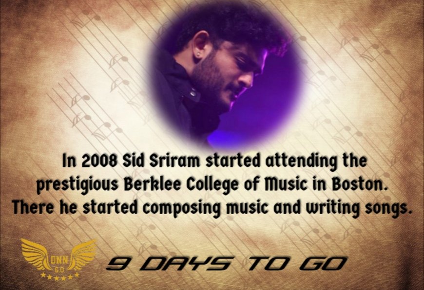 PatmaSaii97's tweet photo. Don't miss the chance to watch him perform live in UTAR kampar campus. #dnn #sidsriram #utaricls https://t.co/TIqsAgTfxN
