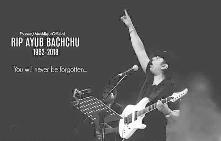 rahatrizo's tweet photo. আমি নিশ্চিত ১০০ জন মানুষকে যদি রাস্তায় দাঁড়ায়ে হঠাৎ করে কোন গান গাইতে বলা হয়,তাহলে মোটামুটি ৯৫ জন আইয়ুব বাচ্চুর 'সেই তুমি' গানটা গাইবে...
দেশের অর্ধেক মানুষের যদি কোন গান পুরোটা মুখস্থ থাকে তাহলে সেটা আইয়ুব বাচ্চুর 'সেই তুমি'.
আইয়ুব বাচ্চুকে শুধু একজন গায়ক বললে ভুল  হবে https://t.co/qmFPaaaOP0
