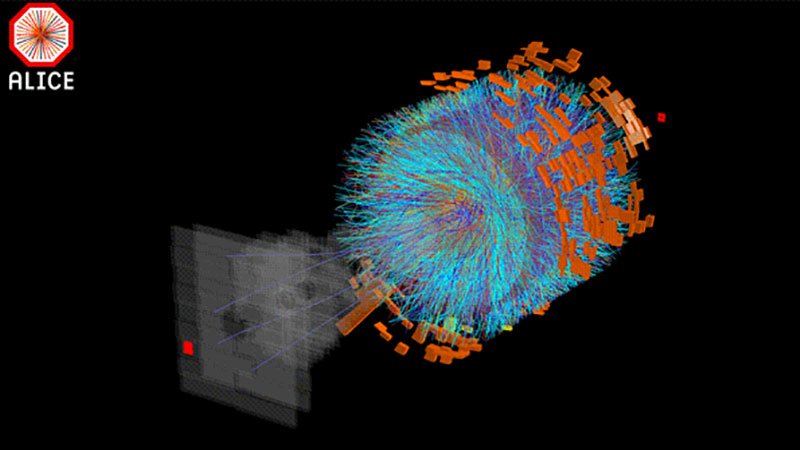 mediainaf's tweet photo. Di #quark e #gluoni, ma pur sempre “#zuppa” era. Parliamo della materia dell'universo primordiale: riproducendola al #Cern si è scoperto che si comportava come un liquido, e che può essere descritta con le equazioni dell’idrodinamica https://t.co/y096V7IZvI #bigbang #Alice #LHC https://t.co/Ka1th5Zv3q